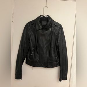 Paige Leather Moto Jacket